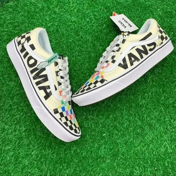 Vans Comfycush Old Skool Moma Brand Checkerboard - Picture 4 of 6